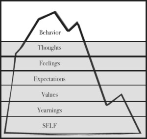 iceberg of behaviours